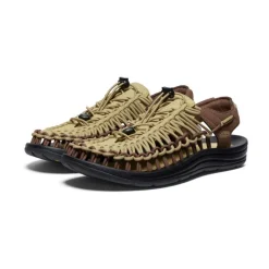 Men KEEN Sandals<Men'S Uneek Sneaker | Khaki/Dark Earth