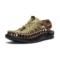 Men KEEN Sandals<Men'S Uneek Sneaker | Khaki/Dark Earth