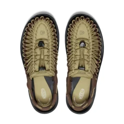Men KEEN Sandals<Men'S Uneek Sneaker | Khaki/Dark Earth