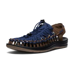 Men KEEN Sandals<Men'S Uneek Sneaker | Naval Academy/Dark Earth