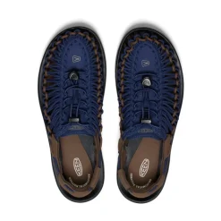 Men KEEN Sandals<Men'S Uneek Sneaker | Naval Academy/Dark Earth