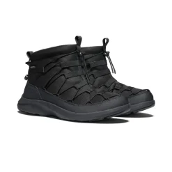 Men KEEN Slip-Ons<Men'S Uneek Snk Waterproof Chukka | Triple Black/Black