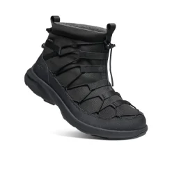 Men KEEN Slip-Ons<Men'S Uneek Snk Waterproof Chukka | Triple Black/Black