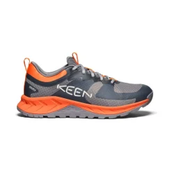 Men KEEN Shoes<Men'S Versacore Waterproof Shoe | Steel Grey/Scarlet Ibis