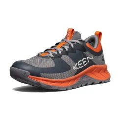 Men KEEN Shoes<Men'S Versacore Waterproof Shoe | Steel Grey/Scarlet Ibis