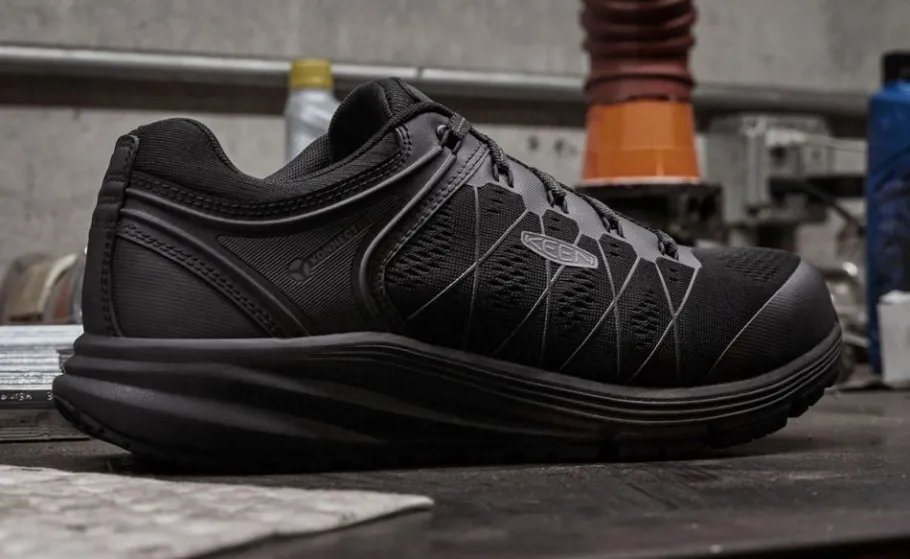 Men KEEN Work Boots & Shoes<Men'S Vista Energy (Carbon-Fiber Toe) | Black/Raven