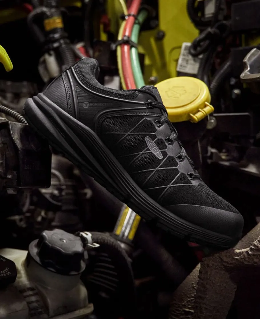 Men KEEN Work Boots & Shoes<Men'S Vista Energy (Carbon-Fiber Toe) | Black/Raven
