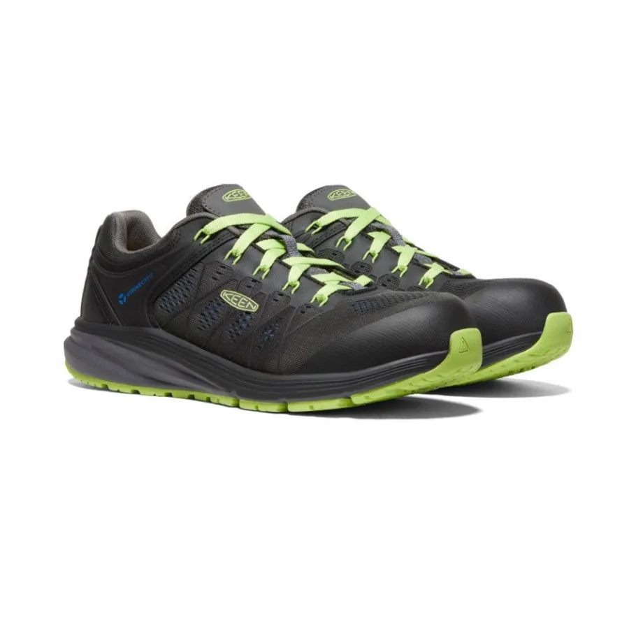 Men KEEN Work Boots & Shoes<Men'S Vista Energy (Carbon-Fiber Toe) | Magnet/Green Glow