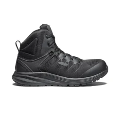 Men KEEN Work Boots & Shoes<Men'S Vista Energy Mid (Carbon-Fiber Toe) | Black/Raven