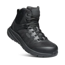 Men KEEN Work Boots & Shoes<Men'S Vista Energy Mid (Carbon-Fiber Toe) | Black/Raven