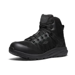 Men KEEN Work Boots & Shoes<Men'S Vista Energy Mid Int Met (Carbon-Fiber Toe) | Black/Raven