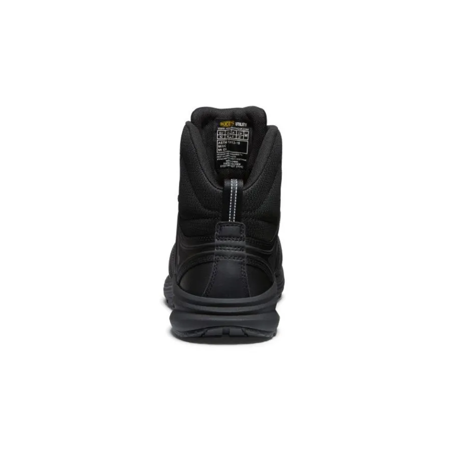 Men KEEN Work Boots & Shoes<Men'S Vista Energy Mid Int Met (Carbon-Fiber Toe) | Black/Raven
