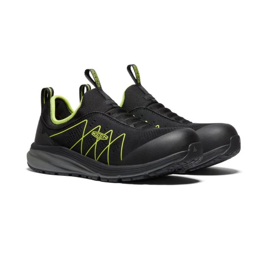 Men KEEN Work Boots & Shoes<Men'S Vista Energy Shift (Carbon-Fiber Toe) | Black/Evening Primrose