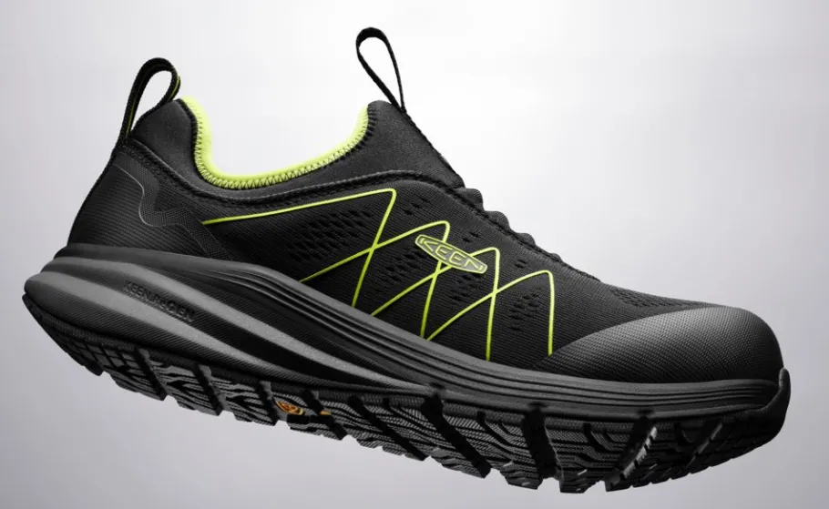 Men KEEN Work Boots & Shoes<Men'S Vista Energy Shift (Carbon-Fiber Toe) | Black/Evening Primrose
