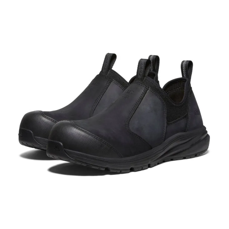 Men KEEN Work Boots & Shoes<Men'S Vista Energy+ Shift Esd (Carbon Fiber Toe) | Black/Black