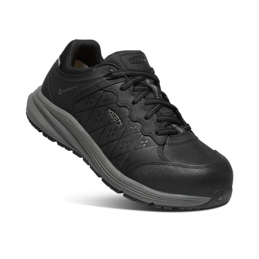 Men KEEN Work Boots & Shoes<Men'S Vista Energy+ Waterproof (Carbon Fiber Toe) | Black/Gun Metal