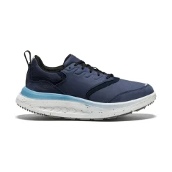 Men KEEN Shoes<Men'S Wk400 Leather Walking Shoe | Naval Academy/Blue Heaven