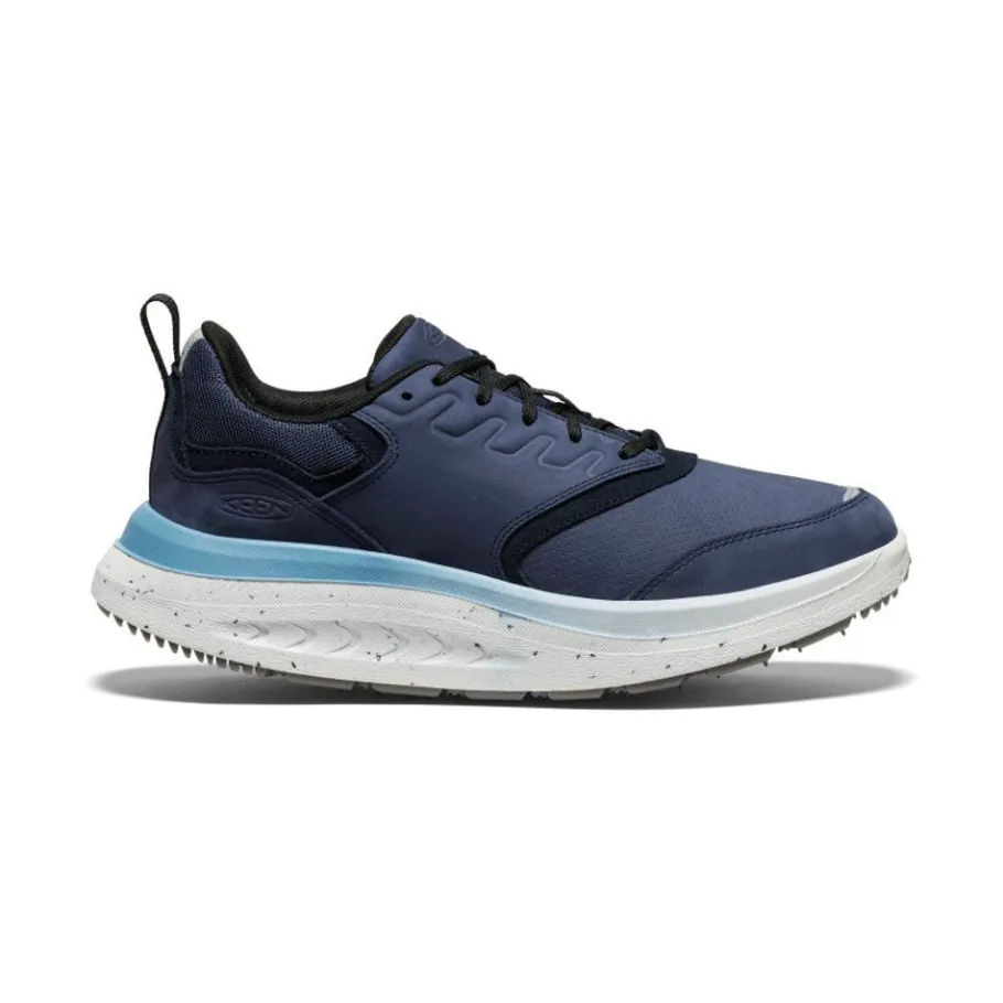 Men KEEN Shoes<Men'S Wk400 Leather Walking Shoe | Naval Academy/Blue Heaven