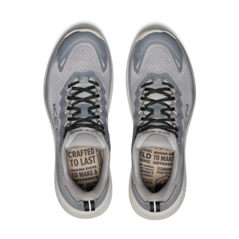 Men KEEN Shoes<Men'S Wk450 Walking Shoe | Alloy/Steel Grey