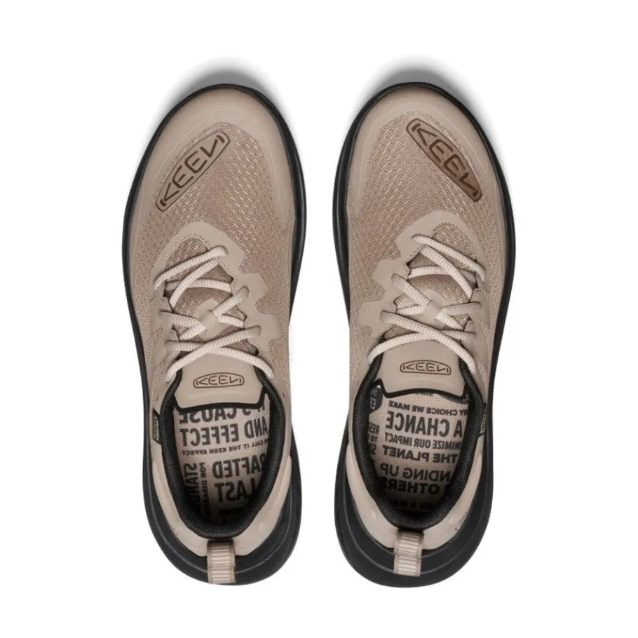 Men KEEN Shoes<Men'S Wk400 Waterproof Walking Shoe | Timberwolf/Black
