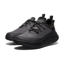 Men KEEN Shoes<Men'S Wk400 Waterproof Walking Shoe | Black/Black