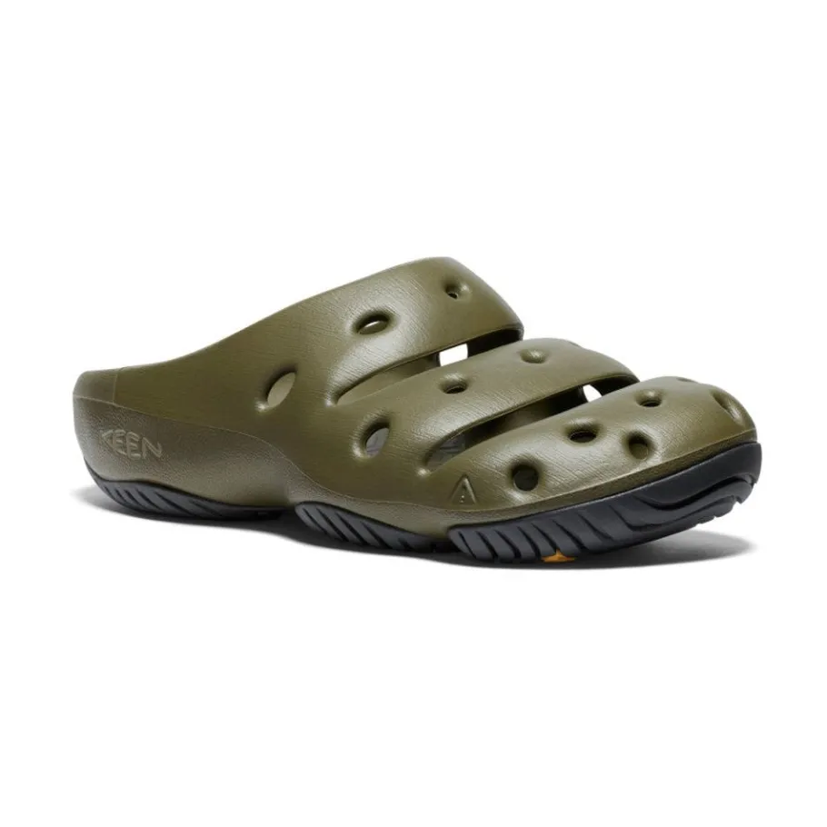 Men KEEN Slip-Ons<Men'S Yogui Clog | Dark Olive/Dark Olive