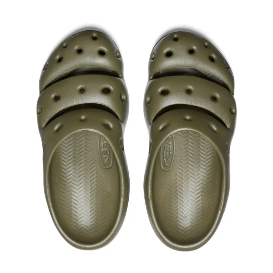 Men KEEN Slip-Ons<Men'S Yogui Clog | Dark Olive/Dark Olive