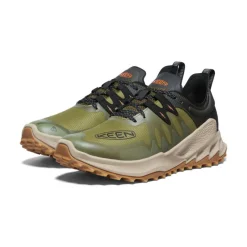 Men KEEN Shoes<Men'S Zionic Speed Hiking Shoe | Dark Olive/Scarlet Ibis