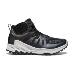 Men KEEN Boots<Men'S Zionic Waterproof Hiking Boot | Black/Steel Grey
