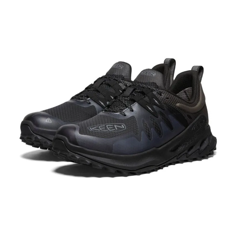 Men KEEN Shoes<Men'S Zionic Waterproof Hiking Shoe | Black/Steel Grey