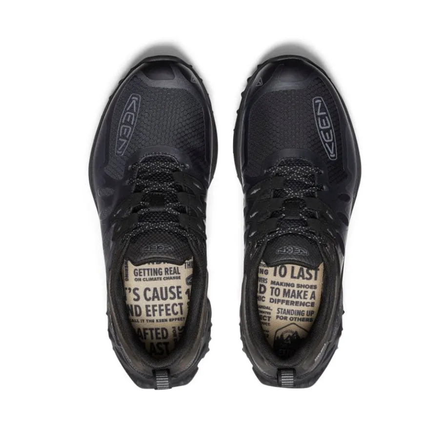 Men KEEN Shoes<Men'S Zionic Waterproof Hiking Shoe | Black/Steel Grey