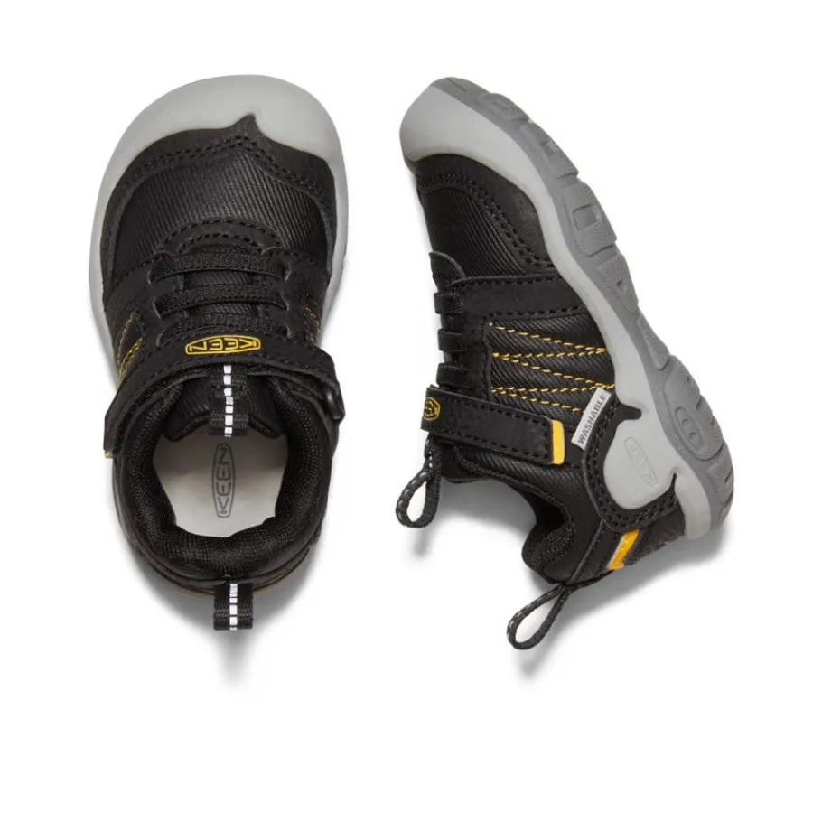 Kids KEEN Shoes<Toddlers' Knotch Peak Sneaker | Black/ Yellow