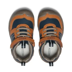Kids KEEN Shoes<Toddlers' Knotch Peak Sneaker | Maple/Sky Captain