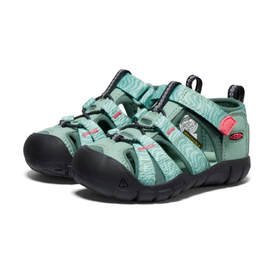 Kids KEEN Sandals<Toddlers' Seacamp Ii Cnx | Granite Green/Cayenne