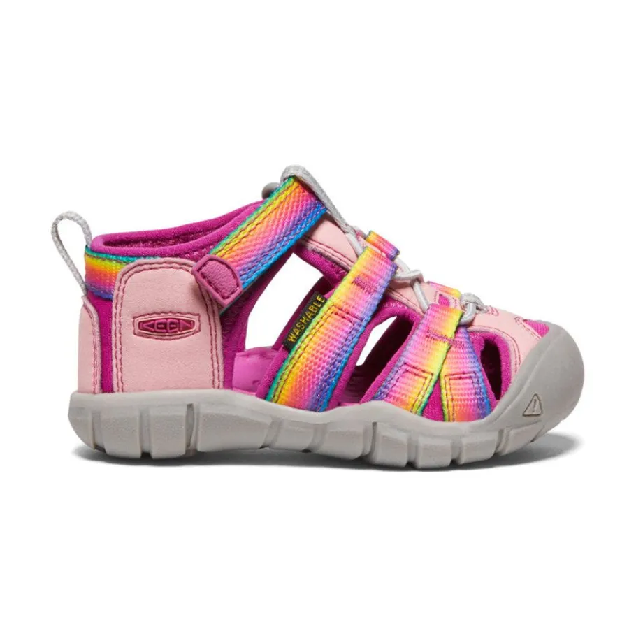Kids KEEN Sandals<Toddlers' Seacamp Ii Cnx | Rainbow/Festival Fuchsia