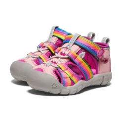 Kids KEEN Sandals<Toddlers' Seacamp Ii Cnx | Rainbow/Festival Fuchsia