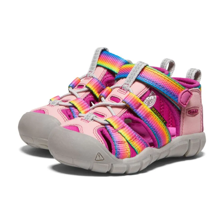 Kids KEEN Sandals<Toddlers' Seacamp Ii Cnx | Rainbow/Festival Fuchsia