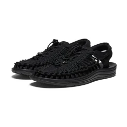 Women KEEN Sandals<Uneek Sneaker | Black/Black