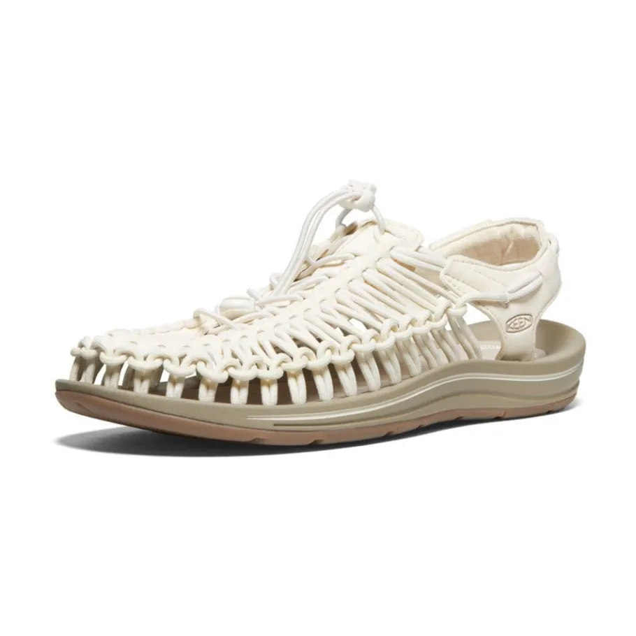 Women KEEN Shoes<Uneek Sneaker | White Cap/Cornstalk