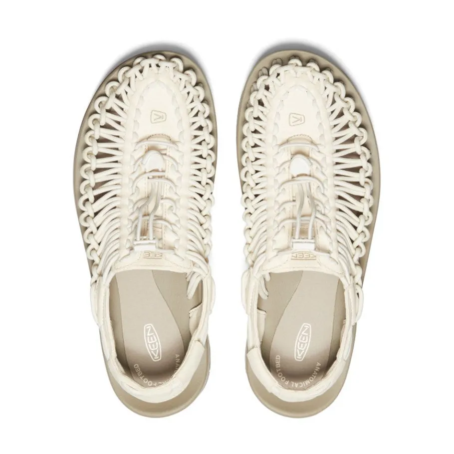Women KEEN Shoes<Uneek Sneaker | White Cap/Cornstalk