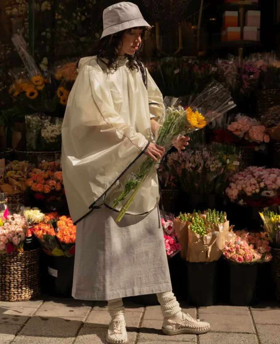 Women KEEN Shoes<Uneek Sneaker | White Cap/Cornstalk