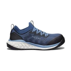 Women KEEN Work Boots & Shoes<Women'S Arvada Shift Esd Work Sneaker (Carbon-Fiber Toe) | Vintage Indigo/Faded Denim