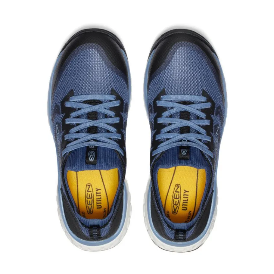 Women KEEN Work Boots & Shoes<Women'S Arvada Shift Esd Work Sneaker (Carbon-Fiber Toe) | Vintage Indigo/Faded Denim
