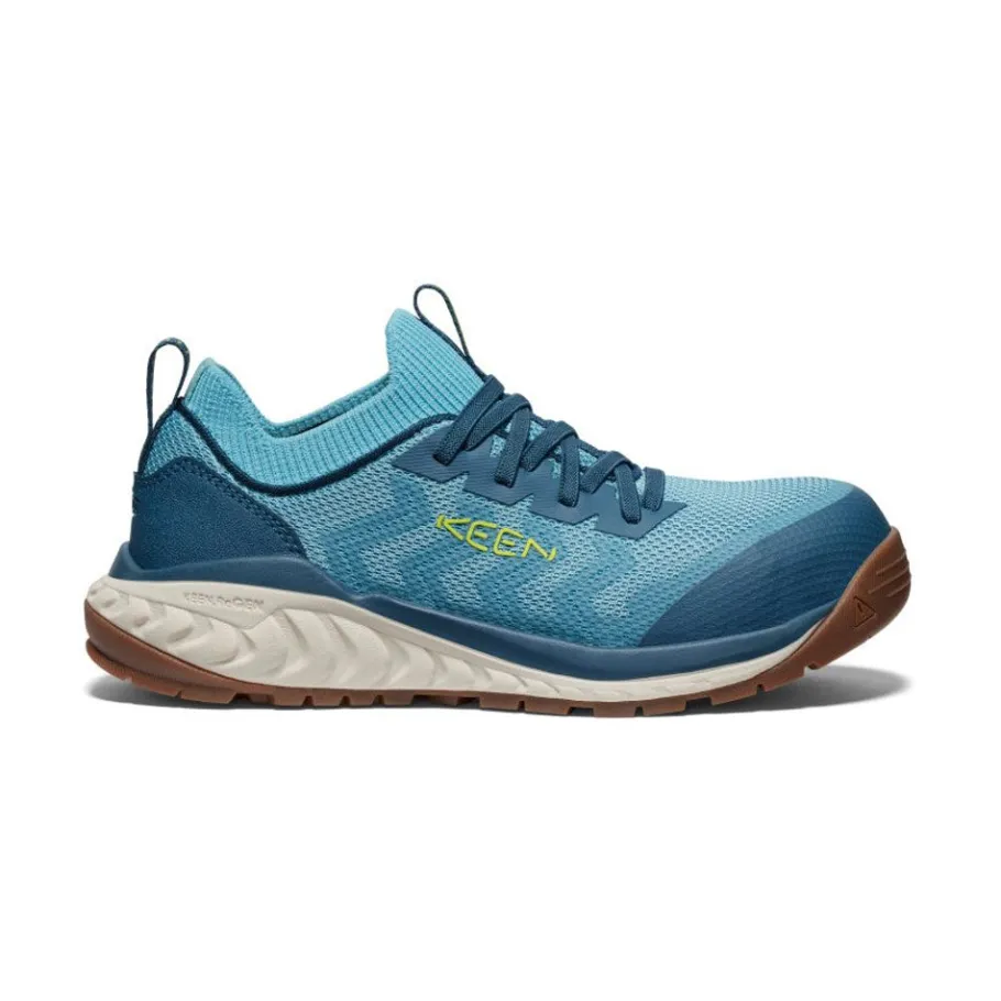 Women KEEN Work Boots & Shoes<Women'S Arvada Shift Work Sneaker (Carbon-Fiber Toe) | Reef Waters/Legion Blue