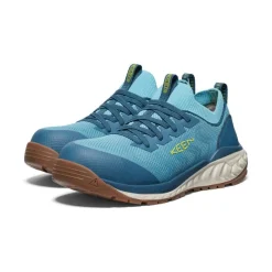 Women KEEN Work Boots & Shoes<Women'S Arvada Shift Work Sneaker (Carbon-Fiber Toe) | Reef Waters/Legion Blue