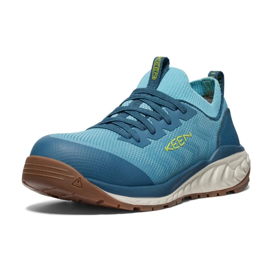 Women KEEN Work Boots & Shoes<Women'S Arvada Shift Work Sneaker (Carbon-Fiber Toe) | Reef Waters/Legion Blue