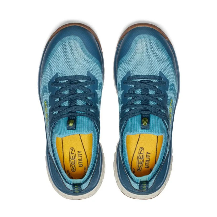 Women KEEN Work Boots & Shoes<Women'S Arvada Shift Work Sneaker (Carbon-Fiber Toe) | Reef Waters/Legion Blue