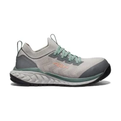 Women KEEN Work Boots & Shoes<Women'S Arvada Shift Work Sneaker (Carbon-Fiber Toe) | Steel Grey/Granite Green