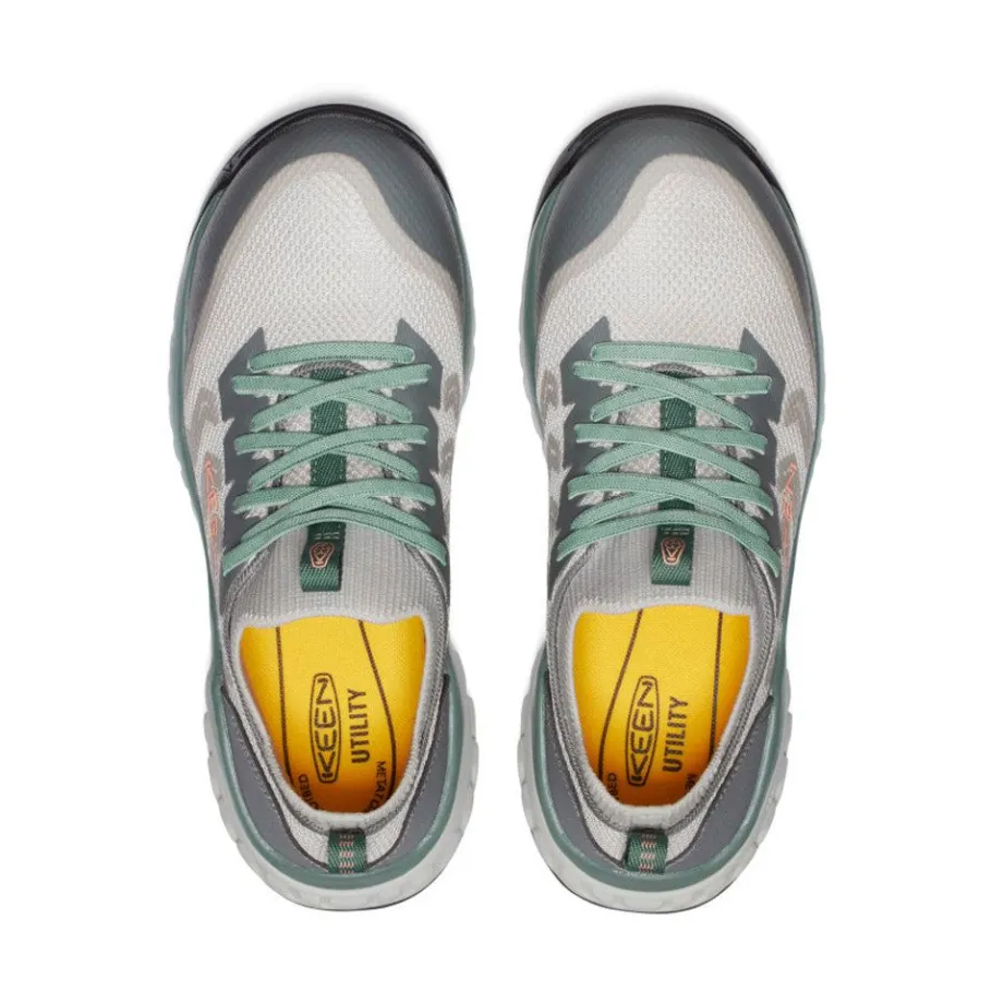 Women KEEN Work Boots & Shoes<Women'S Arvada Shift Work Sneaker (Carbon-Fiber Toe) | Steel Grey/Granite Green