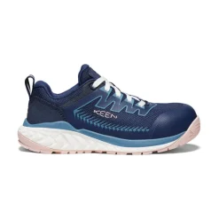 Women KEEN Work Boots & Shoes<Women'S Arvada Work Sneaker (Carbon-Fiber Toe) | Naval Academy/Peach Whip